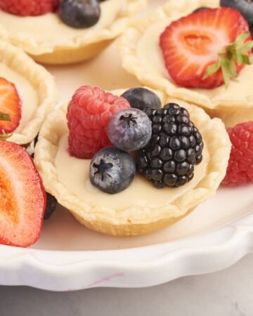 Cream Cheese Fruit Tarts