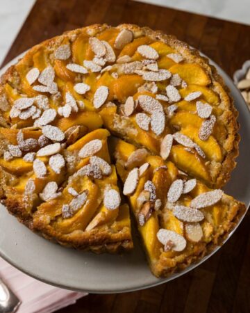 Peach Almond Tarts