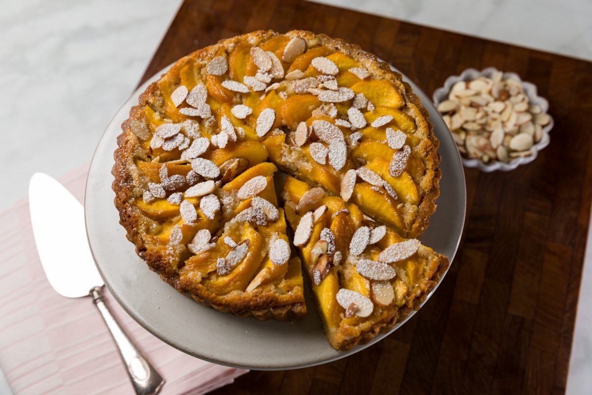 Peach Almond Tarts