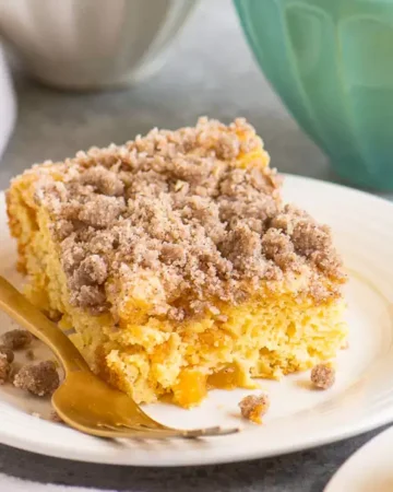 Peach Coffee Cake