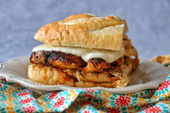 Popeyes Blackened Chicken Sandwich