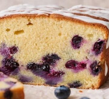 Blueberry Pound Cake