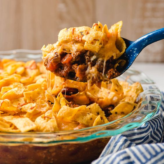 Walking Taco Casserole